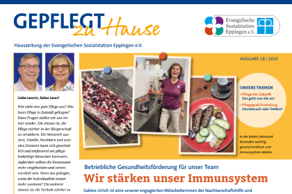 GEPFLEGT zu Hause - Unsere Hauszeitung Herbst 2025