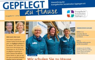 "Gepflegt zu Hause" Hauszeitung 2019-6