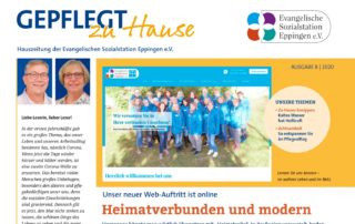 "Gepflegt zu Hause" Hauszeitung 2020-8